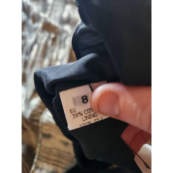 Jenni Kayne silk lined cocktail dress sz 8 - Picture 4 of 6